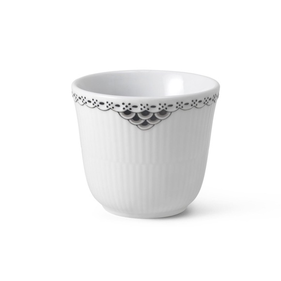 Royal Copenhagen White and Black Thermal Mug - Picture 1 of 6